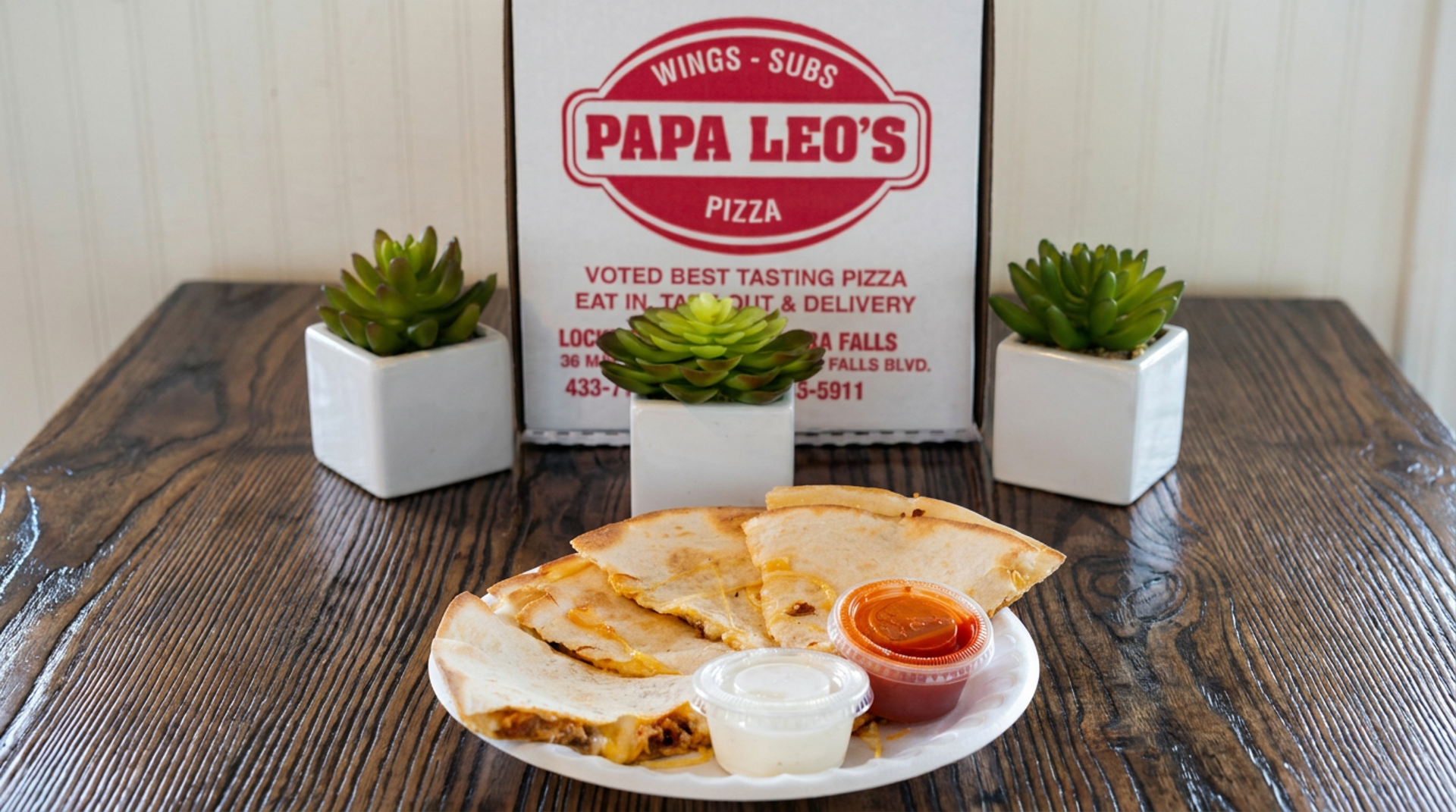 Quesadillas and burritos