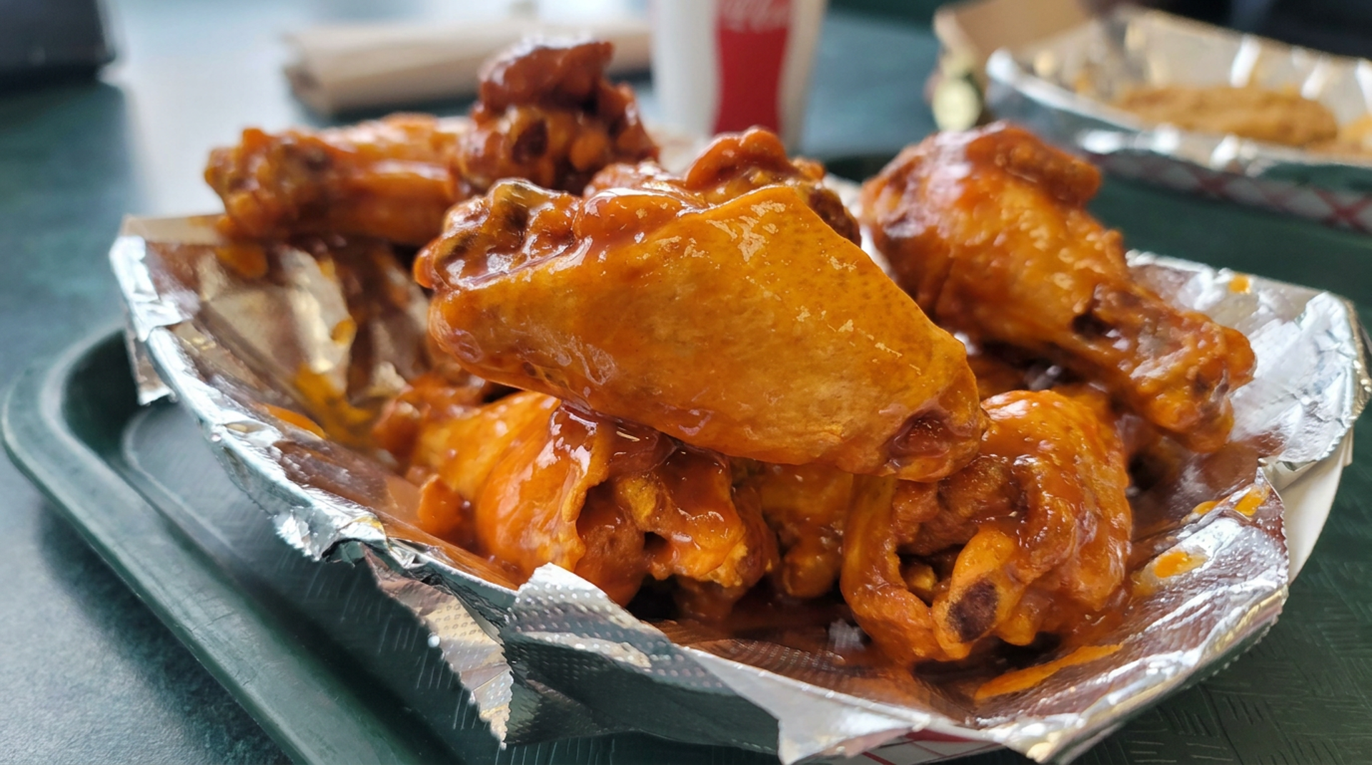 Wings, never frozen
